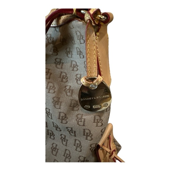 Dooney & Bourke Large Hobo Bag – Monogram Canvas – Very Good Condition - Picture 9 of 13